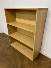 M100 Morris Oak 1200mm Tall Bookcase