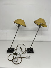 A Pair of Vintage Table Lamps by Handarbeit