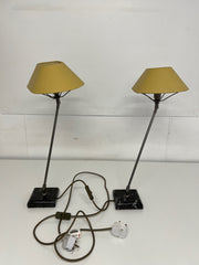 A Pair of Vintage Table Lamps by Handarbeit