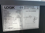 Used Logik Silver Refrigerator Model LTT68S10 (Mini/Worktop Fridge)