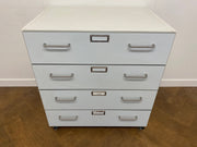 Used Laboratory/Workshop 4 Drawer Cabinet 860mmh x 800mmw x 610mm