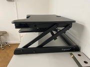 Used Ergoneer Ergonomic Sit to Stand Desk Computer Workstation Height Adjustable Standing Desk Riser