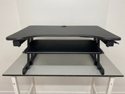 Used Ergoneer Ergonomic Sit to Stand Desk Computer Workstation Height Adjustable Standing Desk Riser