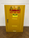 Justrite Double Skin Single Door Coshh Cabinet  900mmh x 590mmw x 455mmd
