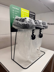 Unisort Compact 3W Recycling Bin Station