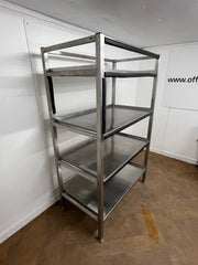 Stainless Steel 4 Tier Kitchen Storage Rack/Shelves