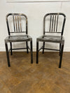 NEW Replica Emeco 1006 Steel Navy Chair Finished in a Lacquered Brushed Steel.