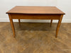 Cherry Veneer Coffee/Side Table with Glass Protective Top