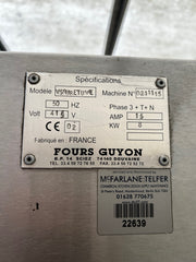 A Commercial Swiss Convection Bakery Oven by Guyon 5+ 7 Grid Warming Cabinet
