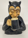 Rare & Unusual Stout/Guinness Advertising Bust "The Devil/Lucifer Drinking Stout/Guinness"