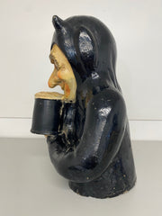 Rare & Unusual Stout/Guinness Advertising Bust "The Devil/Lucifer Drinking Stout/Guinness"