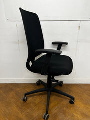 OCEE Absolute Black Mesh Task Chair