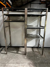 4 Tier (Double Size) Stainless Steel Commercial Kitchen Storage Shelves