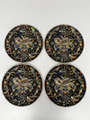Vintage Villeroy & Boch Intarsia Service Plate Specially Designed for Raymond Blanc & Le Manoir Aux Quat Saisons. (1 x Pair)