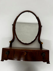 Early 19th Century George III Mahogany Dressing Table Mirror