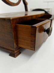 Early 19th Century George III Mahogany Dressing Table Mirror