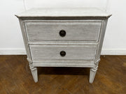 A Pair of Bespoke Maja Gustavian Style Beside Chests