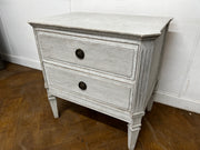 A Pair of Bespoke Maja Gustavian Style Beside Chests
