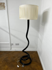 Ghibli Piantana Black Murano Glass Floor Lamp by Reflex