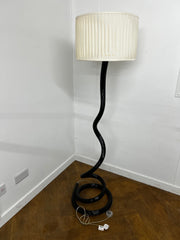 Ghibli Piantana Black Murano Glass Floor Lamp by Reflex