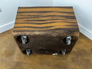 Antique Hand Crafted Solid Wood Bench/Stool on Wheels
