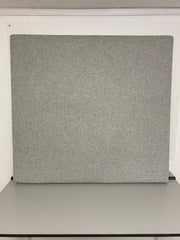 Grey Cloth Sound Diffuser Wall Panel