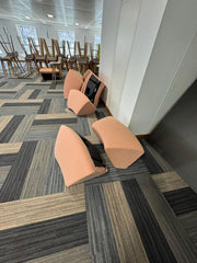 Boss Design Atom Curved Modular Reception/Breakout Sofa