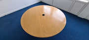 Used Oak 'Sven' Circular Meeting Table