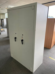Used Phoenix Castille Series 2 Door Fire Resistant Cupboard 1860mmh x 1200mmw x 570mmd