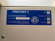 Used Phoenix Firechief 1613 Fire Resistant 2 Door Cupboard.