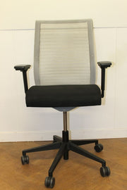Used Steelcase Think White Mesh Back swivel Chair