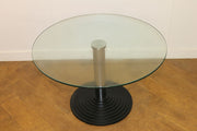 Used Circular Glass Top Break Out/Reception Coffee Table
