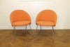 Used Gresham Orange Tub Chairs