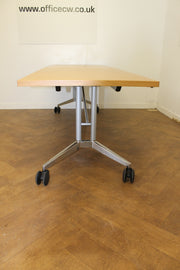 Used Wilkhahn Confair folding table 2800mm x 800mm