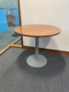 Used Bene Walnut 800mm Diameter Meeting Table