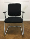 Used Sedus 'Early Bird' Chrome Cantilever Meeting Chair