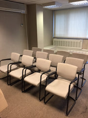 Used LOGIC Cantilever Framed Meeting/Visitor chairs