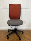 Used Pledge Kind Mesh Back Operator Chair without Arms Model KDT03B/SS