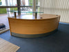 Used Beech Reception Desk