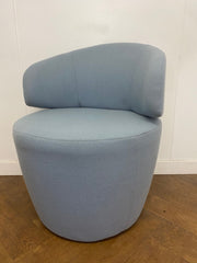 Used  OCEE Designs Grey Cloth Tub Chair