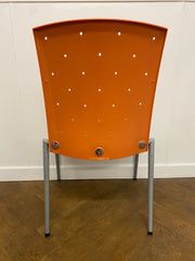 Used Konig & Neurath Tebvo 4 Legged Stacking Canteen Chair