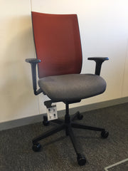 Used Pledge 'Kind' Mesh Back Swivel Chair Model KDT03B/SS