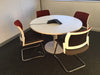 Used EDGE DESIGN Orange/Grey Meeting Chairs