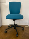 Used Komac Task Chair in NEW Teal Cloth