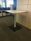 Used Height Adjustable Meeting Table 1200m x 1200mm