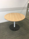 Used Height Adjustable Circular Meeting Table