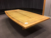Used Maple Veneer Boardroom Table 3000mm x 1800mm > 1500mm