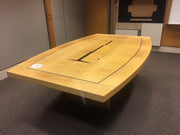 Used Maple Veneer Boardroom Table 2250mm x 1400mm > 1100mm