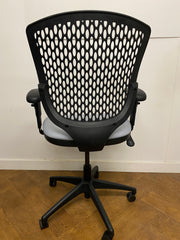 Used Flexible Plastic Back Swivel Chair