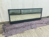 Used Simpsons London Bespoke Black Wooden Framed Landscape Mirror 800mmh x 2080mmw x 50mmd